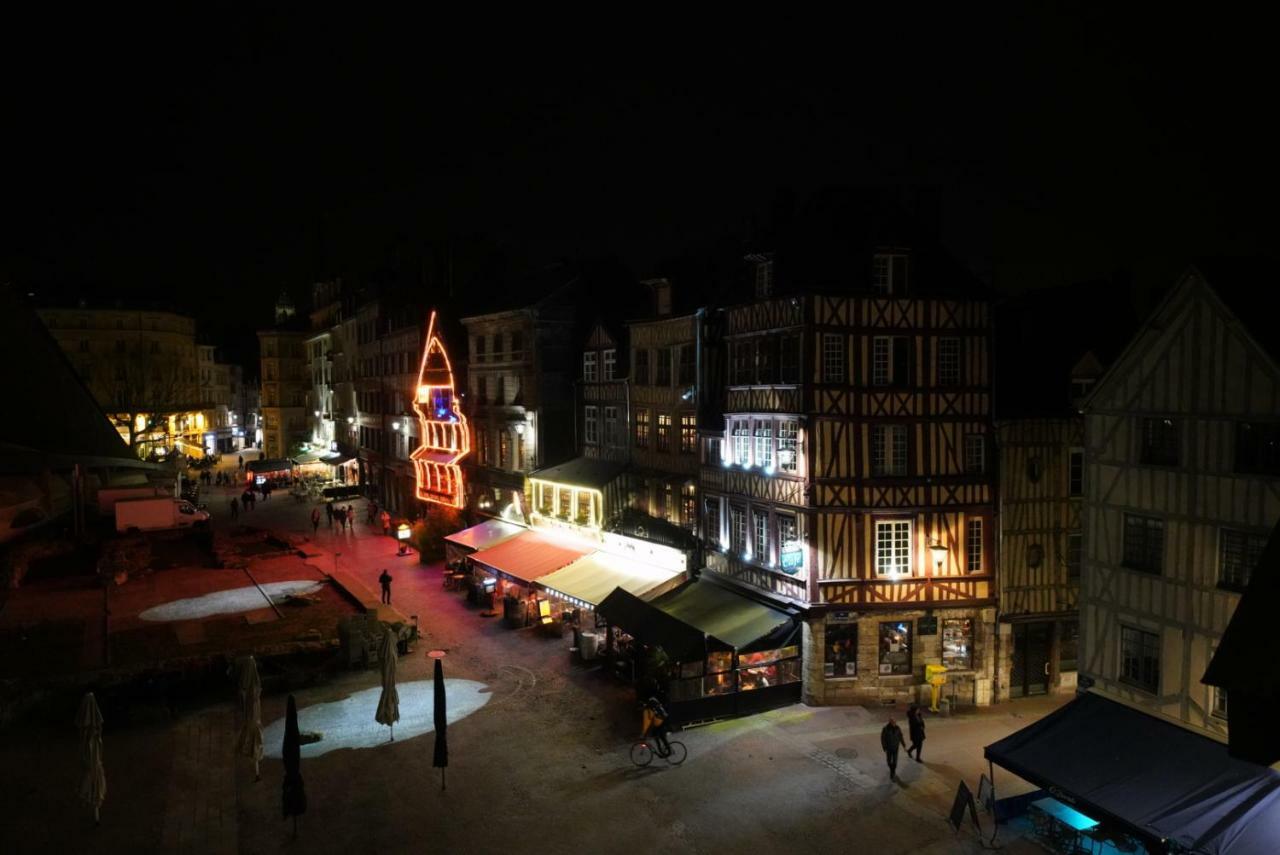 Appartement Place Du Vieux Marche Rouen Exterior photo